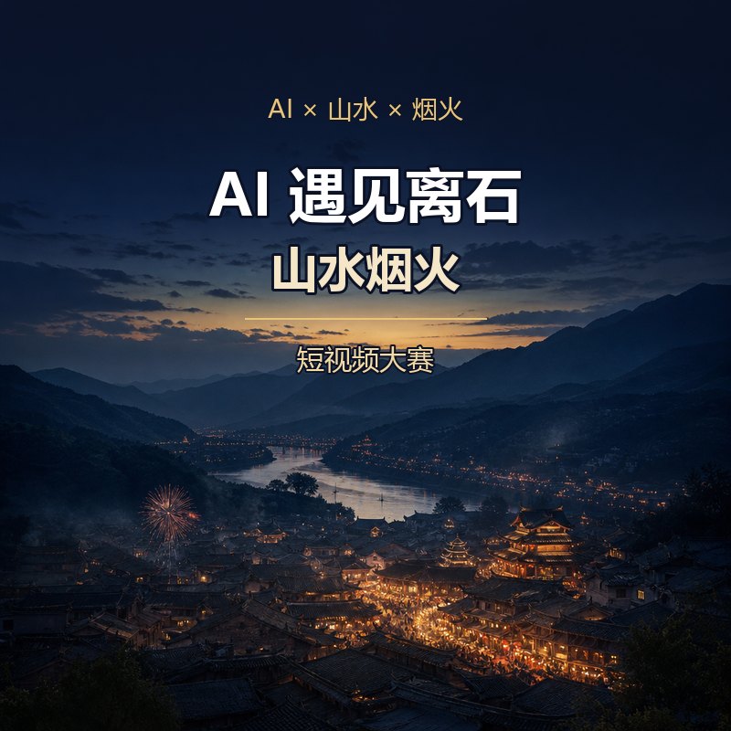 AI 遇见离石 · 山水烟火 短视频大赛